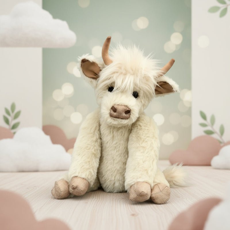 BowLift | Highland cow with flower crown decoration