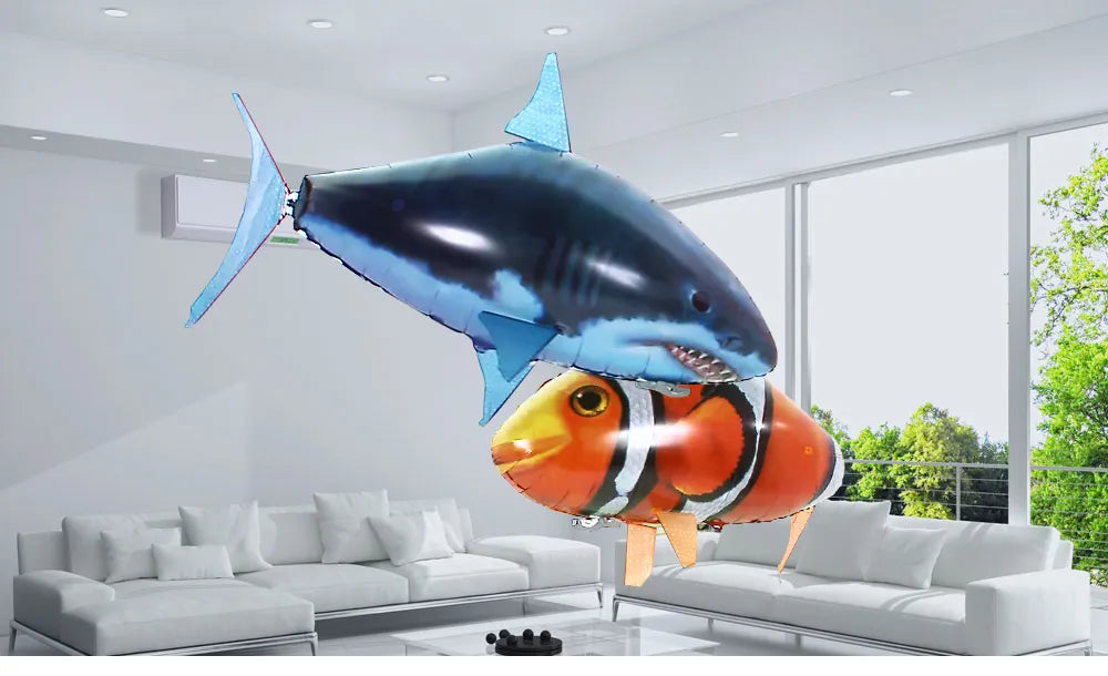 BowLift | Inflatable Remote Control Shark Fish Toy