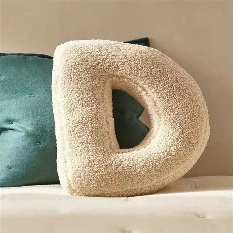 BowLift | Alphabet Letter Fleece Pillow