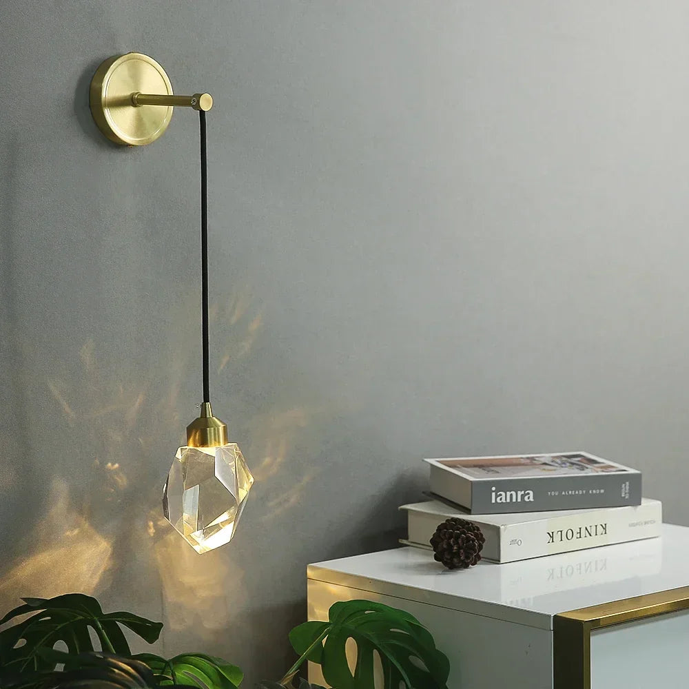 BowLift | Pendant Lamp Crystal Gold