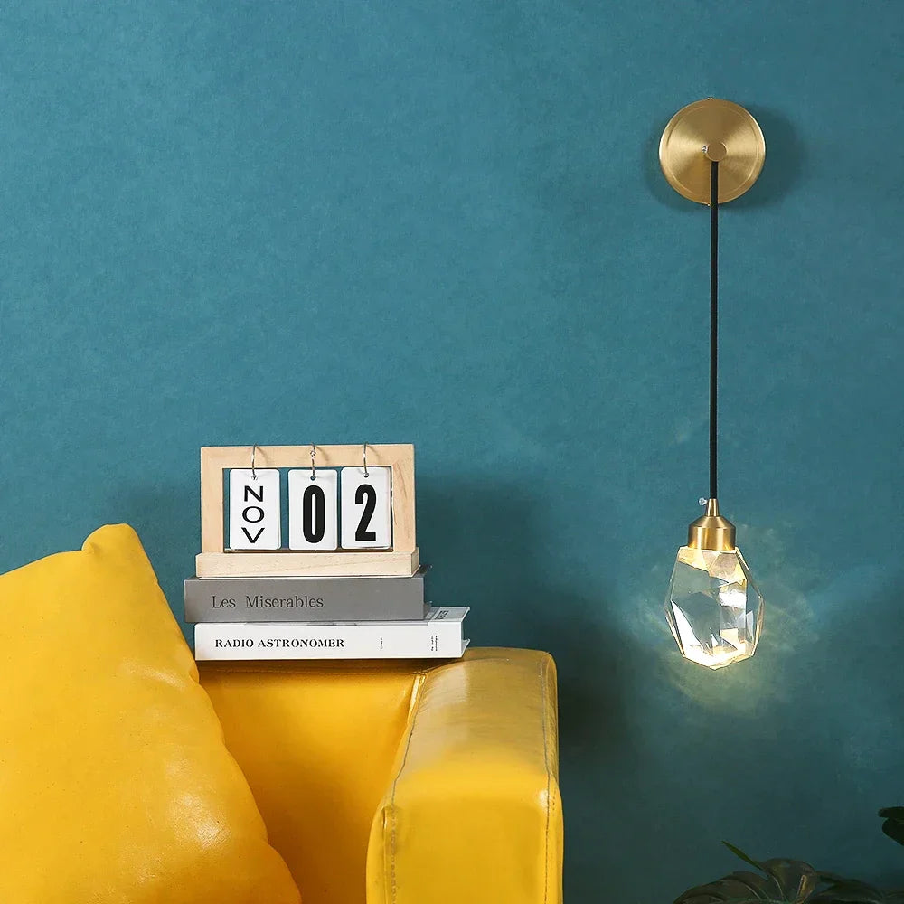 BowLift | Pendant Lamp Crystal Gold
