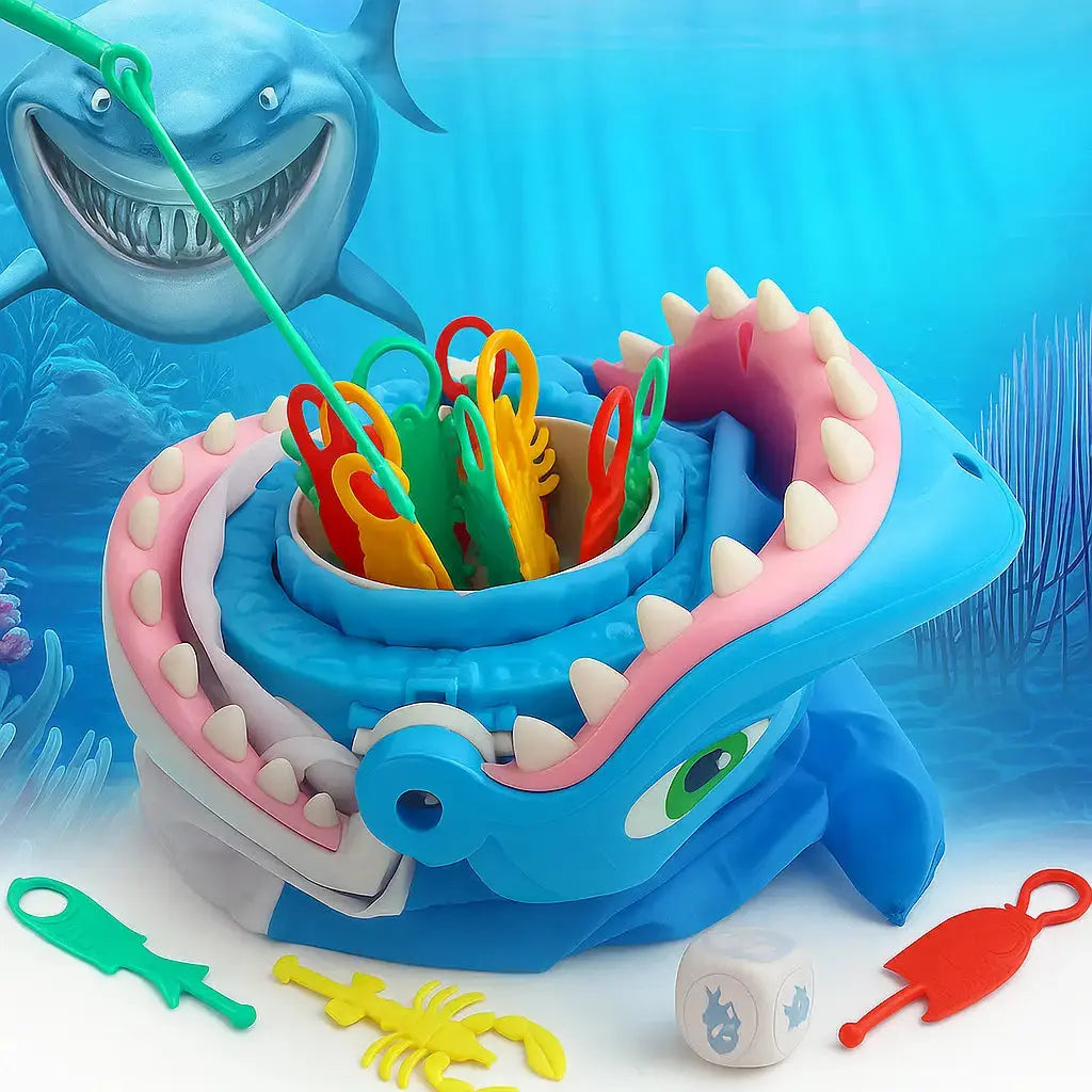 BowLift | Shark Snap Game with Sea Friends – Party Fun for Kids & Adults
