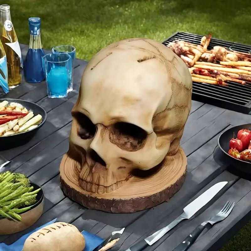 BowLift | Handcrafted knife holder with skull design