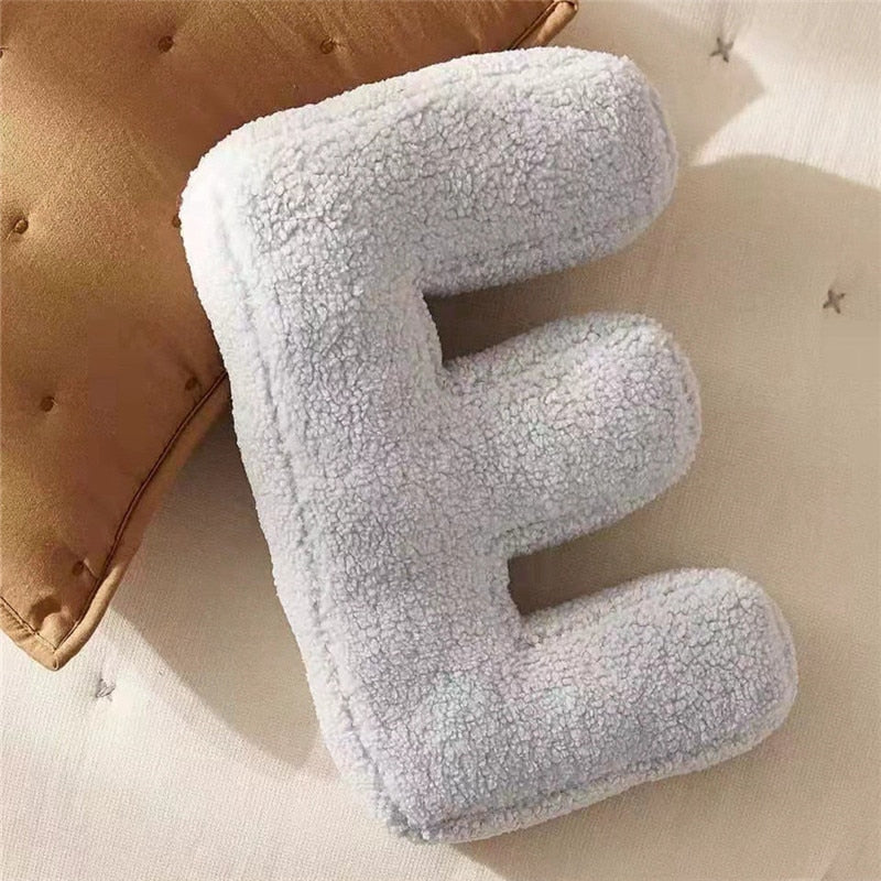 BowLift | Alphabet Letter Fleece Pillow