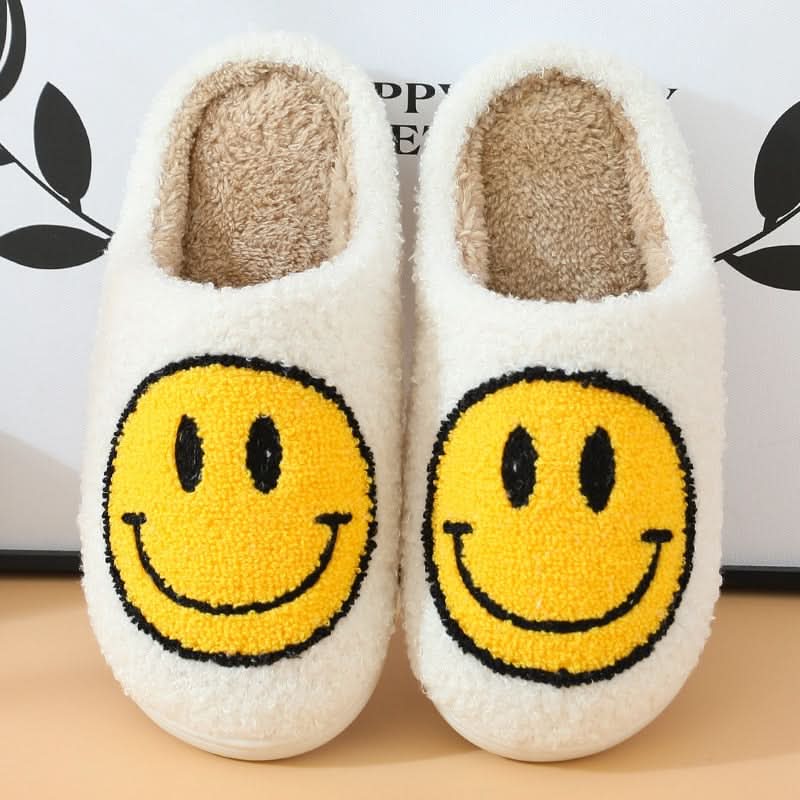 BowLift | COZYTOES SLIPPERS – Fluffy slippers with smiley & silicone cushioning for warm feet