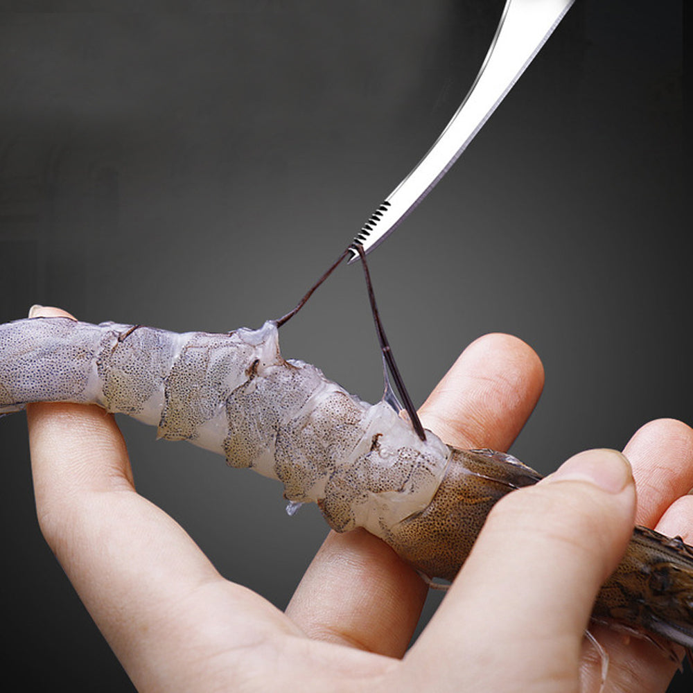 BowLift | 2Pcs Stainless Steel Shrimp Peeler Set