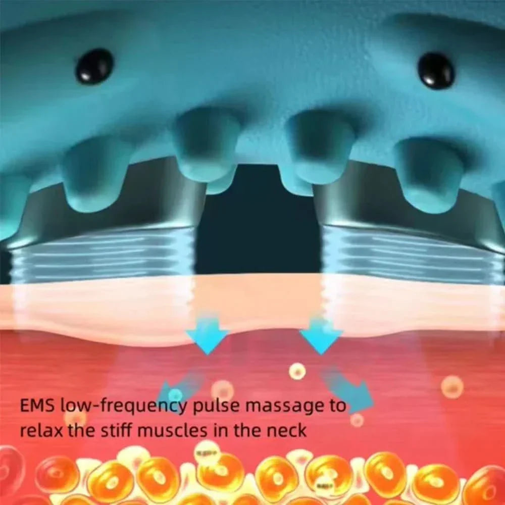 BowLift | EMS neck massager with acupressure & traction for pain relief