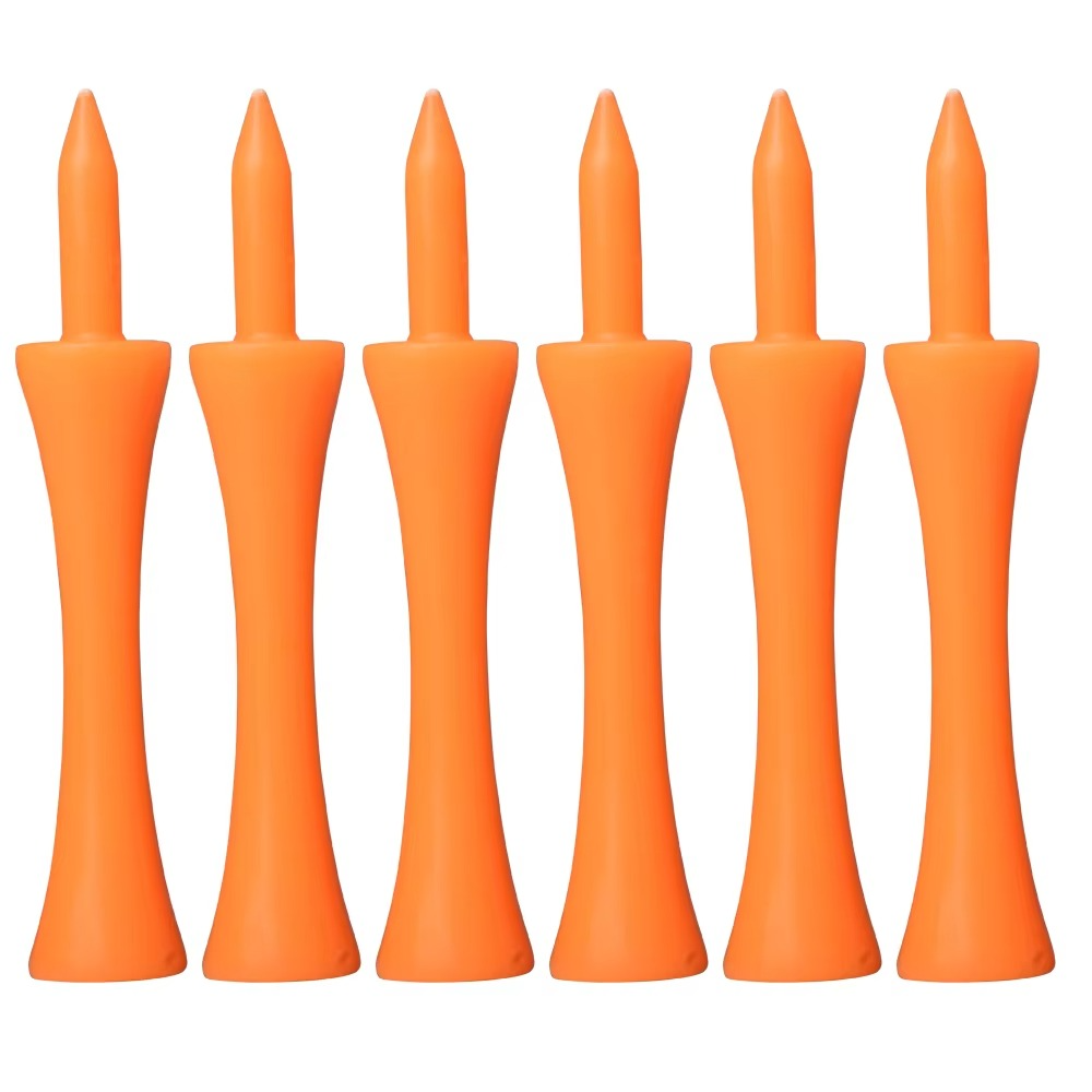 BowLift | 50 Pack Colorful Plastic Golf Tees with Step Down Graduated Height Control