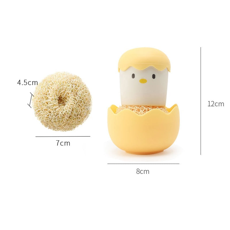 BowLift | Surprise Egg Kitchen Cleaning Brush
