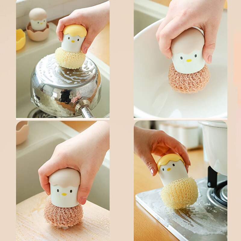 BowLift | Surprise Egg Kitchen Cleaning Brush