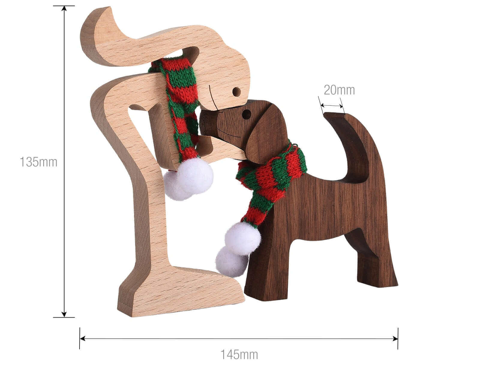 BowLift | Danish Wooden Animal Ornaments