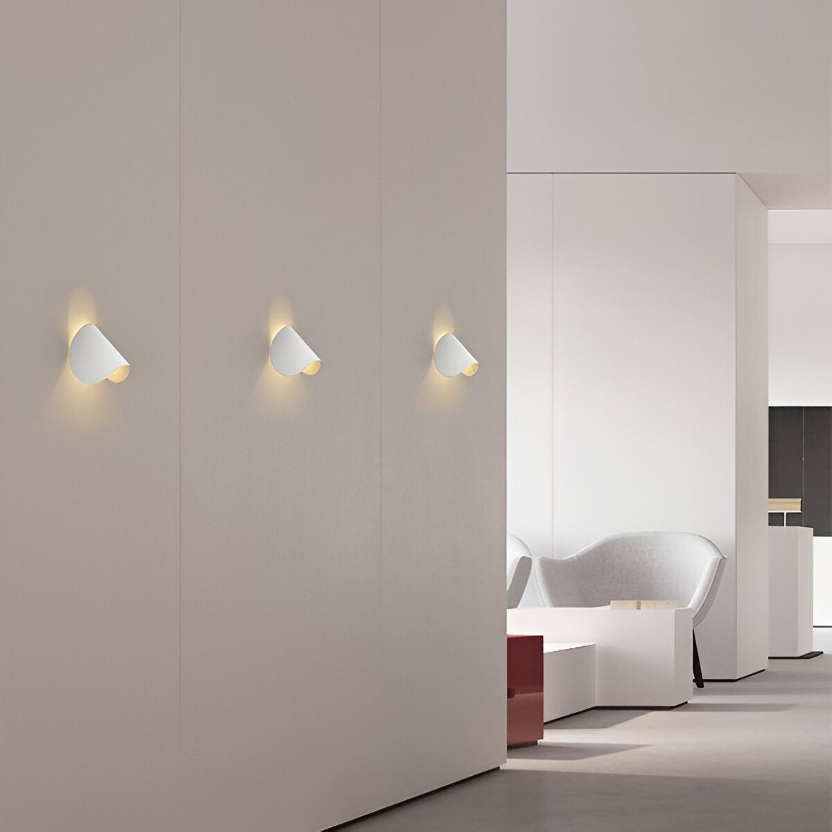 BowLift | Twist Wall Lamp - Rotatable Metal Wall Light - Curve Wall Sconce