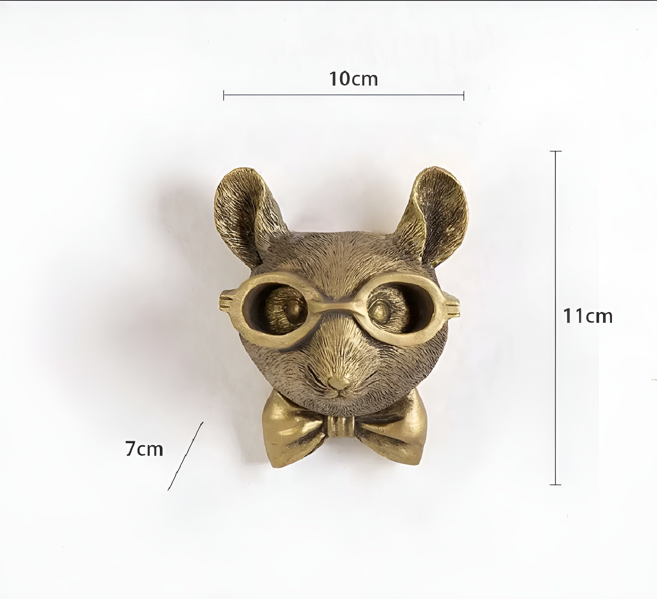 BowLift | Golden Head - Multifunctional Head Wall Hook Decoration and Wall Storage