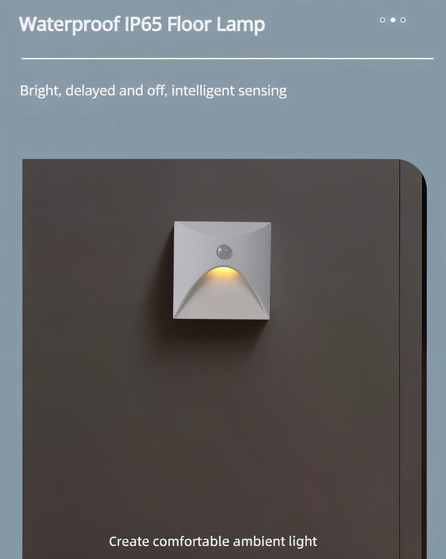 BowLift | LuminiPath - Waterproof IP65 Wall Light - Indoor and Outdoor Wall Light - Motion Sensor Wall Light LED