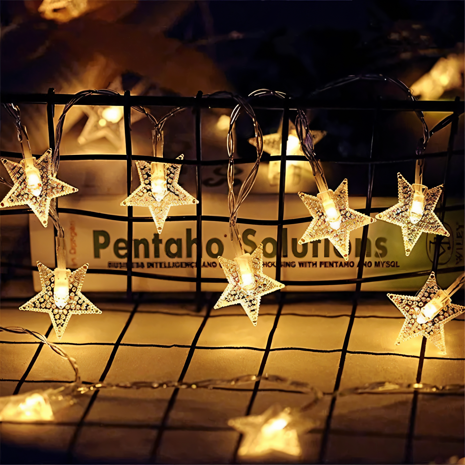 BowLift | Sparkle String Lights - Decorative Ball, Flower, Star, Snowflake LED String Lights
