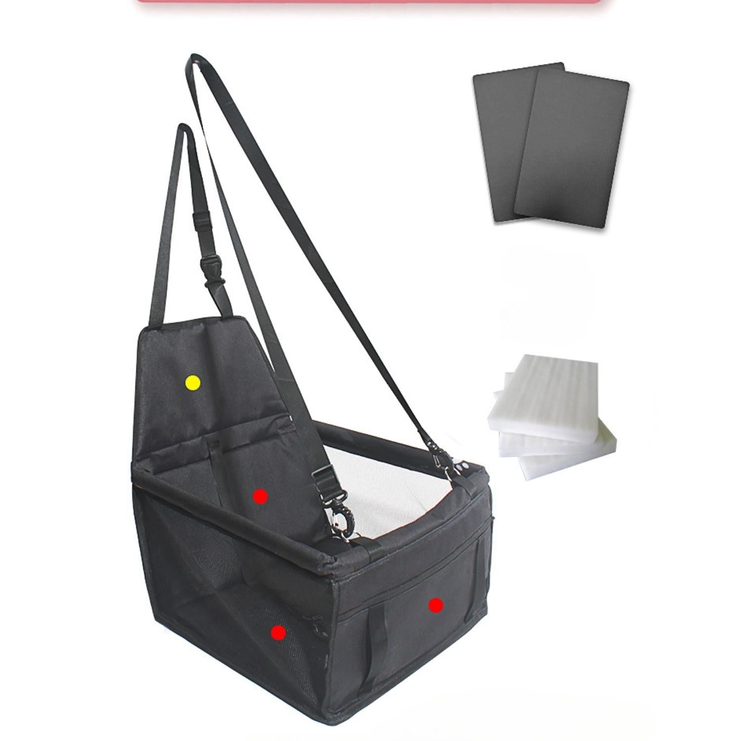 BowLift | AutoPaw Elevated Dog Car Seat – Waterproof, Non-Slip and Safe for On the Go