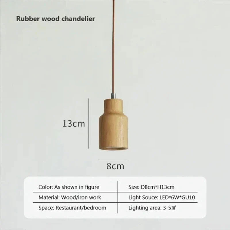 BowLift | Scandinavian Wooden Pendant Light – Minimalist Design for Living Room and Bedroom | Natural Wood Look