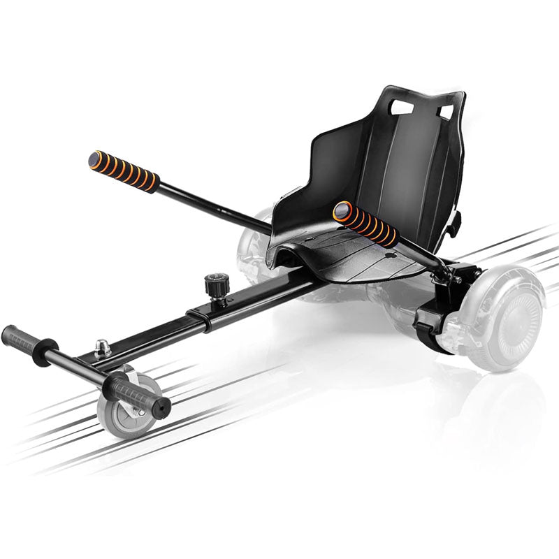 BowLift | Hoverboard Seat Attachment for 6.5" 8" 10" into Self Balancing Scooter  Grips Control Adjustable Frame Length and 220 LBS Load Capacity