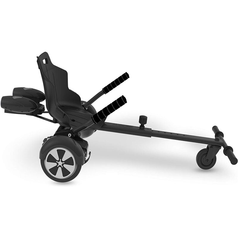 BowLift | Hoverboard Seat Attachment Compatible with All 6.5" & 8" Hoverboards  Hand-Operated Rear Wheel Control Adjustable Frame Easy Install