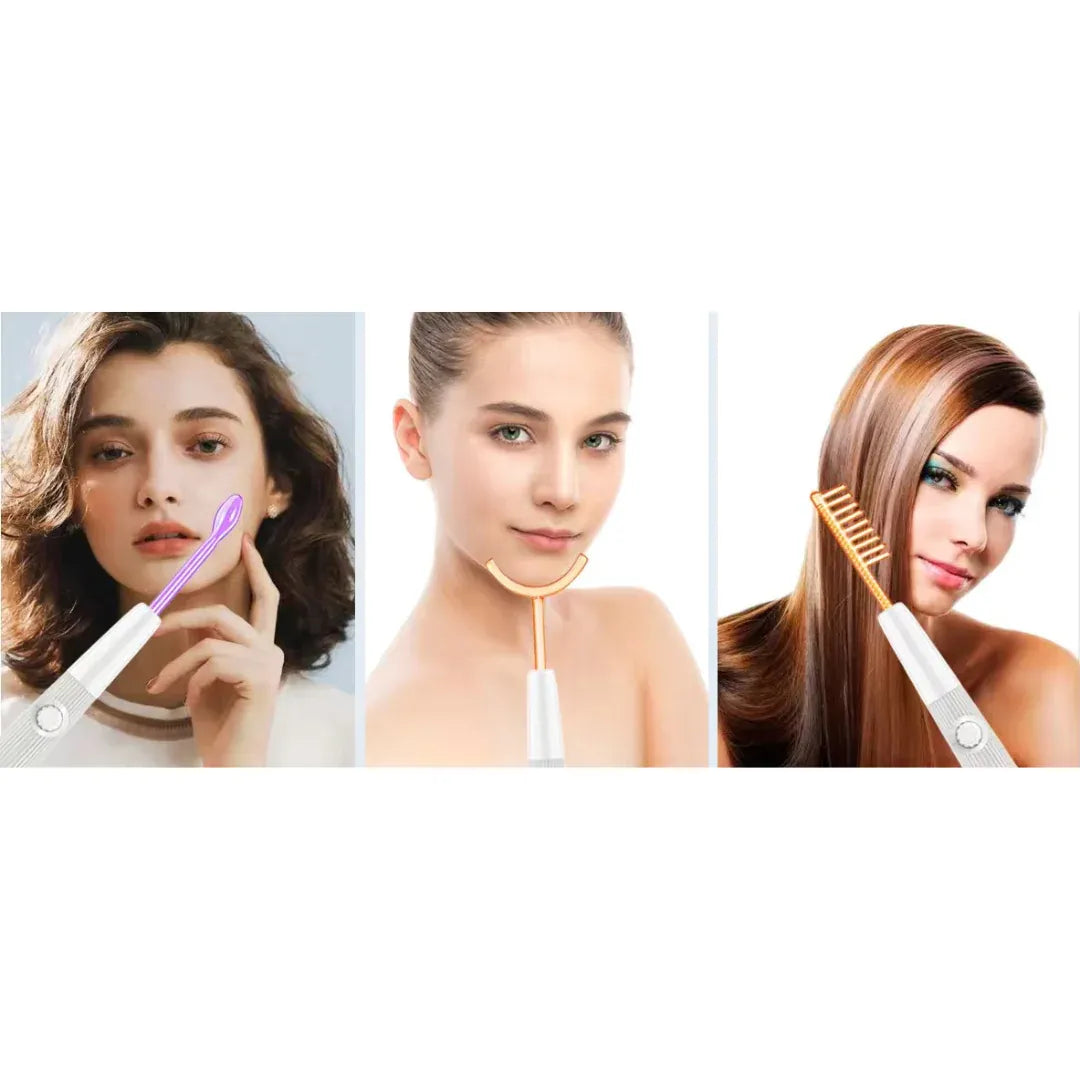 BowLift | Elysium Glow™ | Professional High-Frequency Facial Wand | Anti-Aging Skin Rejuvenation Device for Home Use & Spa Treatments