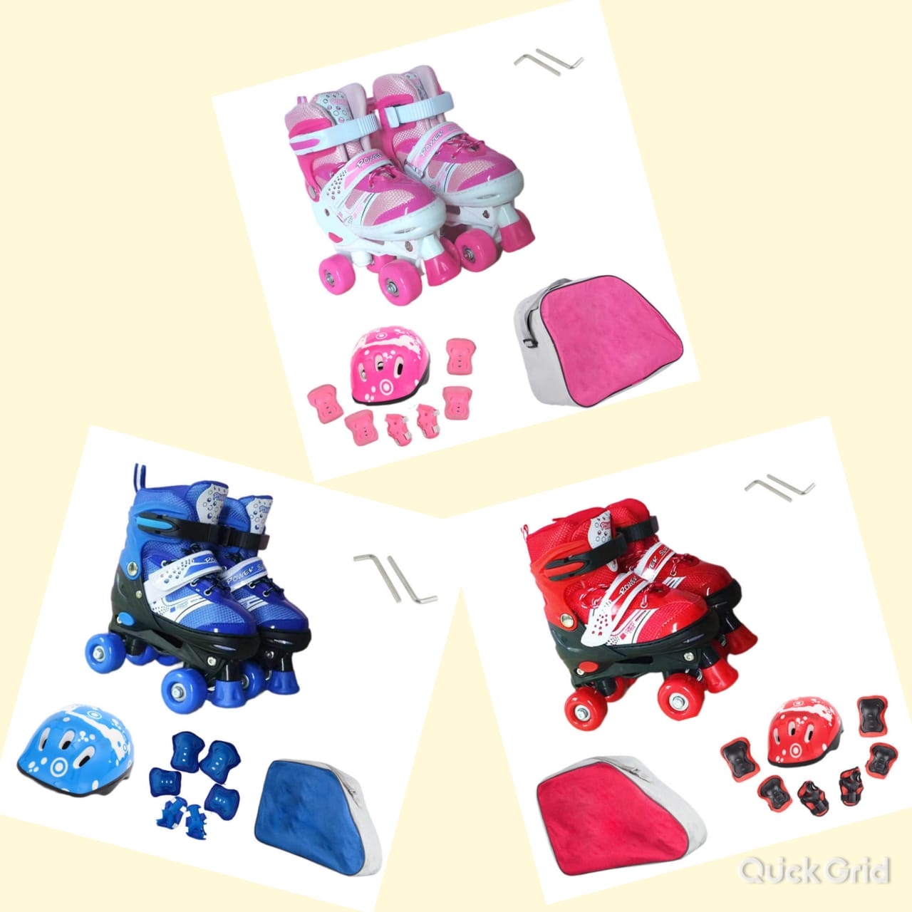 BowLift | Skate shoes and protective gear set