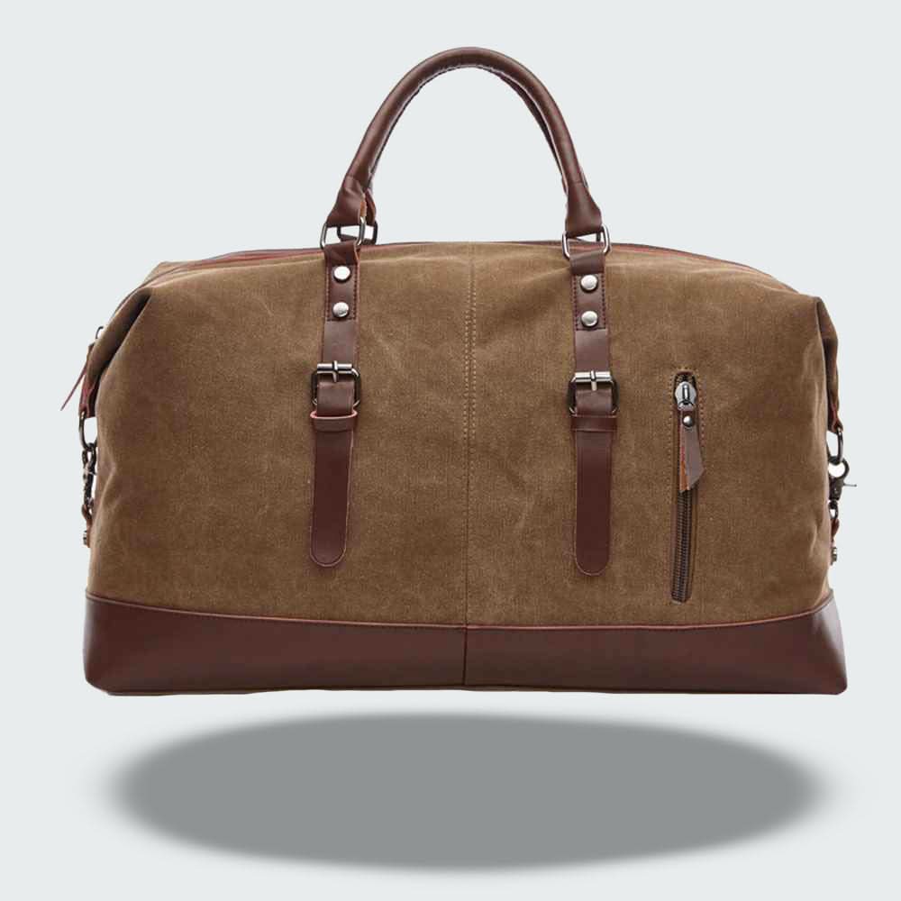 BowLift | Icon Canvas & Leather Travel Duffle Bag – 54cm