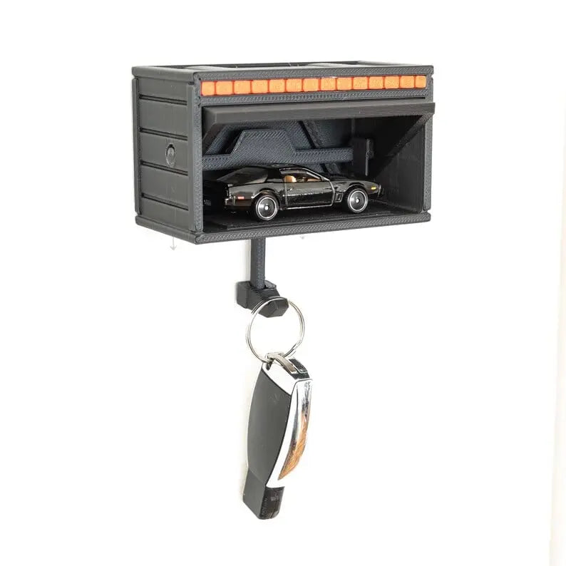 BowLift | Industrial Key Holder for Wall Mounting – 3D Printed Garage Look with Motion Effect