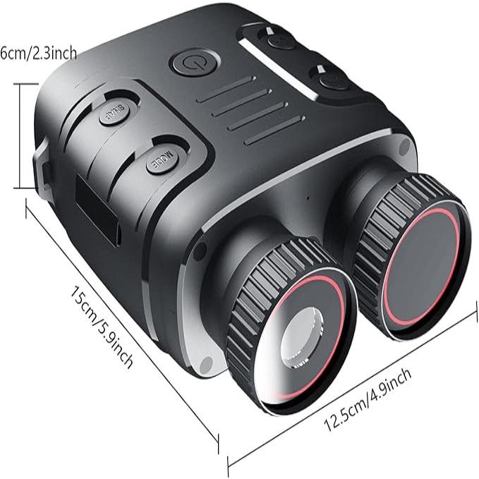 BowLift | Infrared Night Vision Binoculars Camera - HD 4x Zoom Night Vision Goggles for Total Darkness