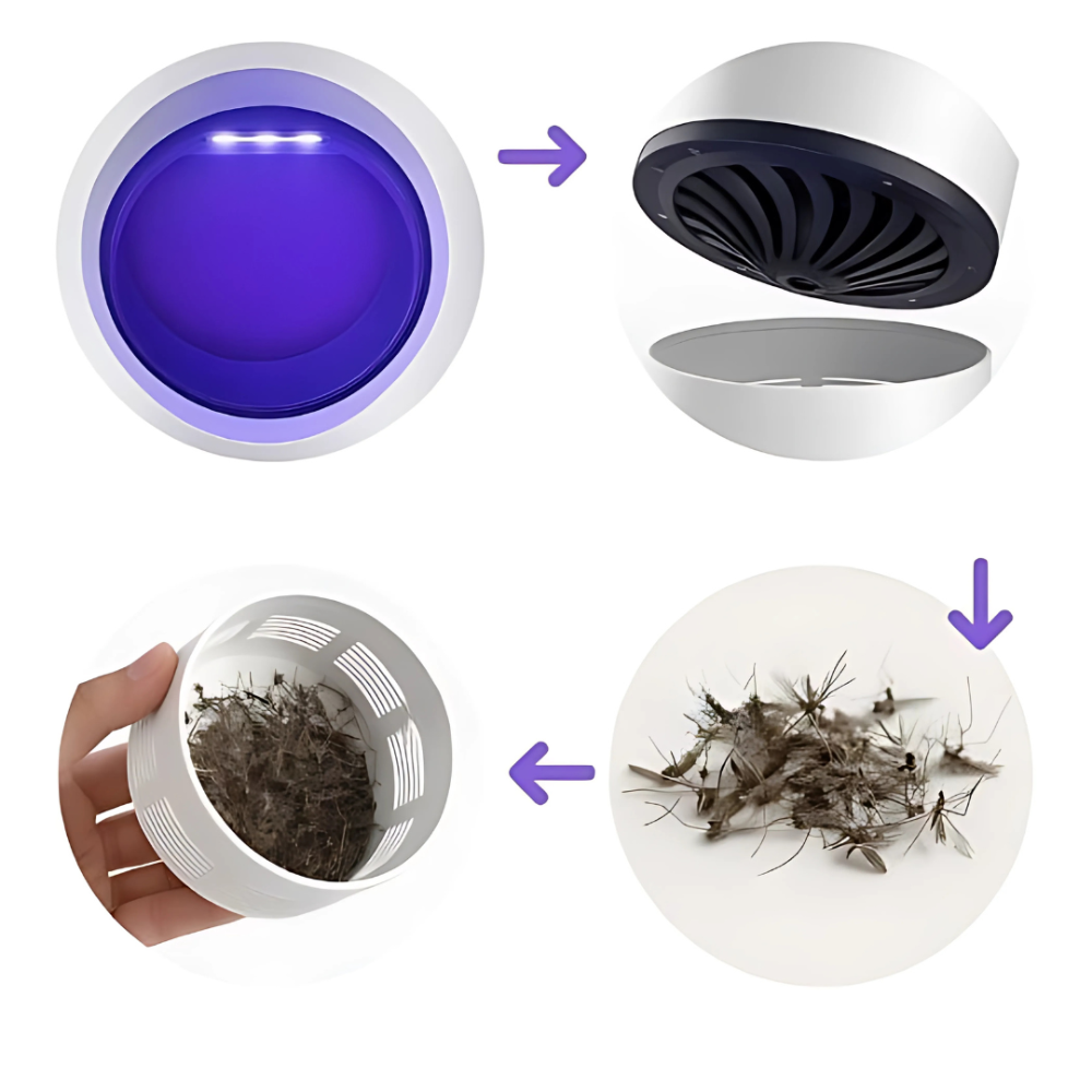 BowLift | Electric Insect Killer Lamp UV Light Mosquito Trap Indoor Outdoor