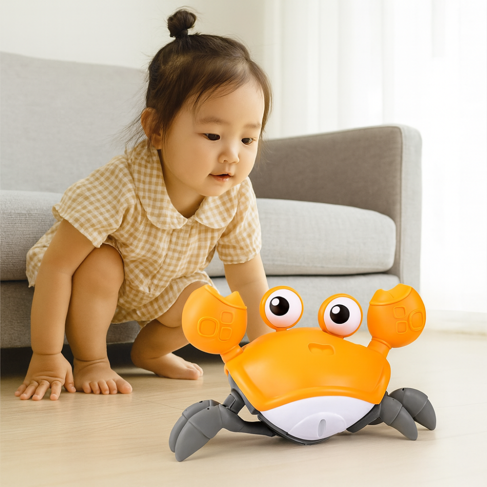 BowLift | Crawling Crab Baby Toy Interactive Musical Light Up