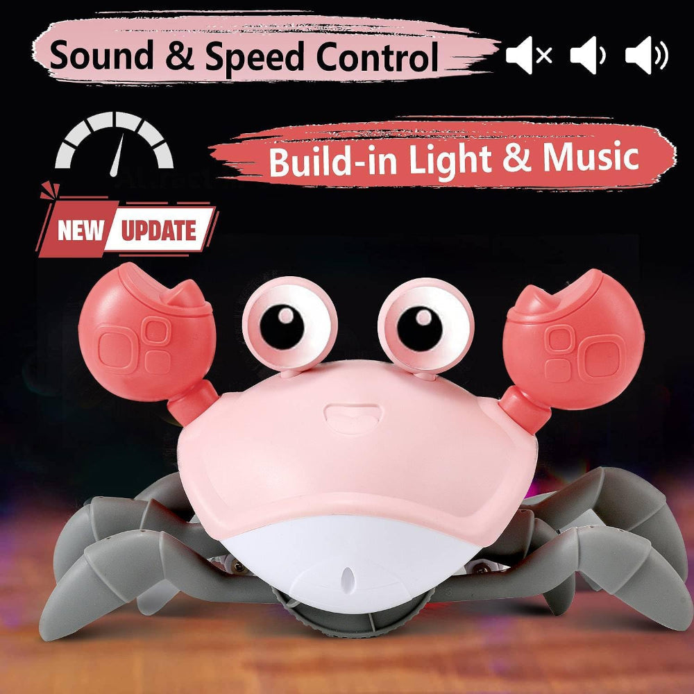 BowLift | Crawling Crab Baby Toy Interactive Musical Light Up