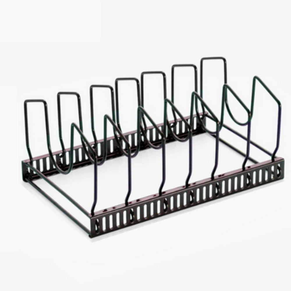 BowLift | Iron Dish Pot Lid and Utensils Storage Rack