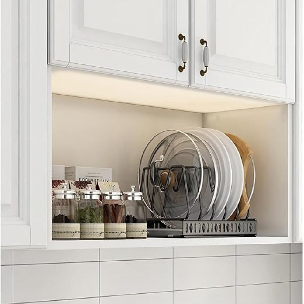 BowLift | Iron Dish Pot Lid and Utensils Storage Rack