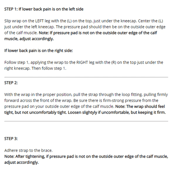 BowLift | Bandage for Sciatica Support & Pain Relief