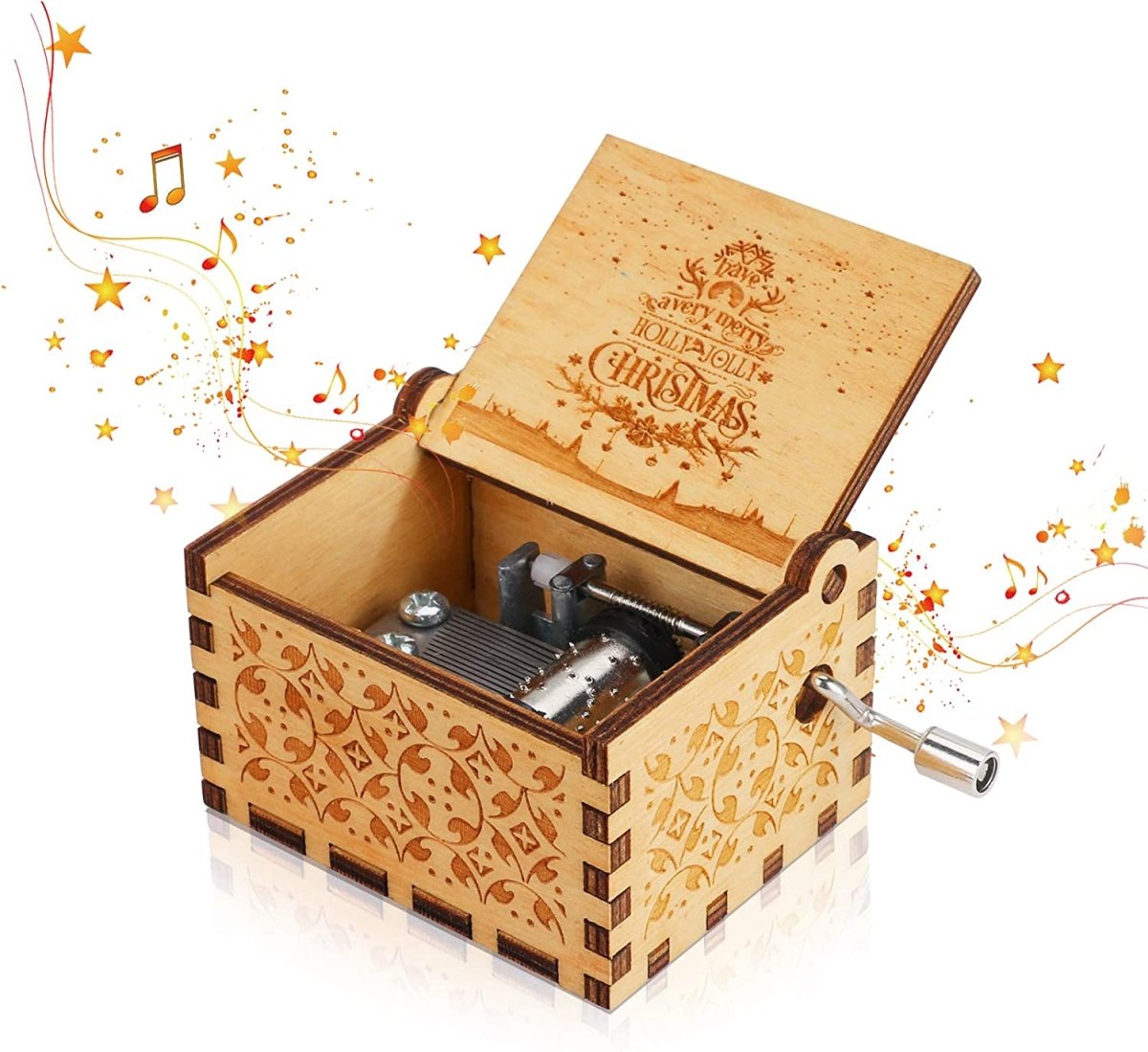 BowLift | Christmas Music Box for Festive Decoration
