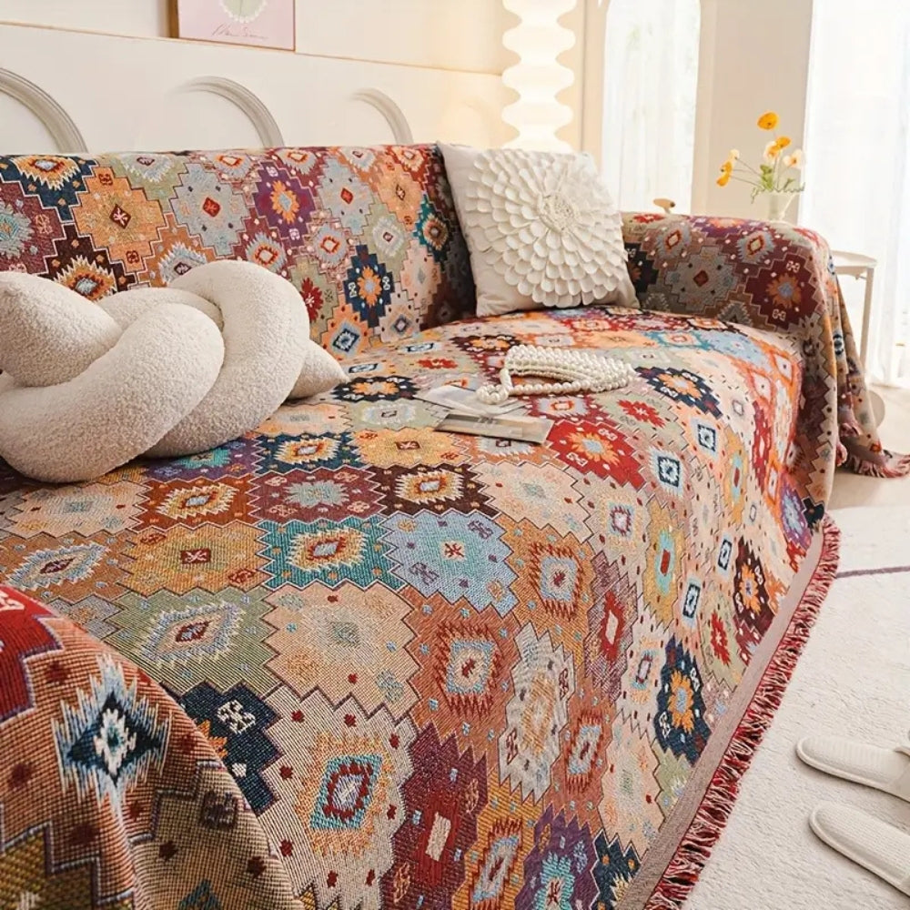 BowLift | Jewel Vintage Mosaic Sofa Cover