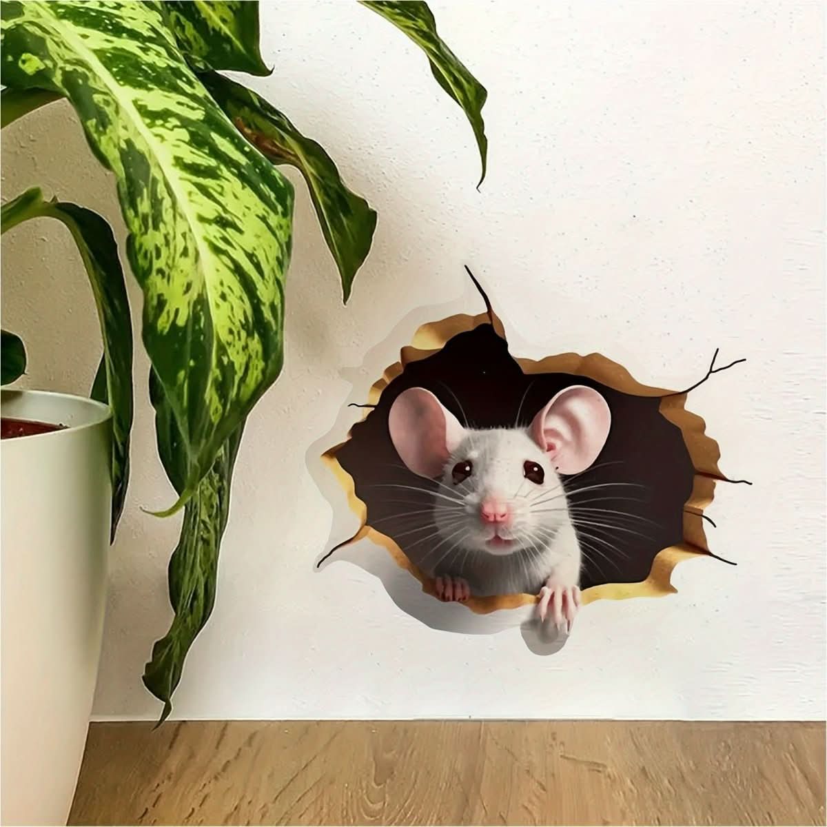 BowLift | DecoraMice 3D Cartoon Wall Stickers | Adorable Mouse Wall Stickers for Children's Rooms and Living Space Decoration