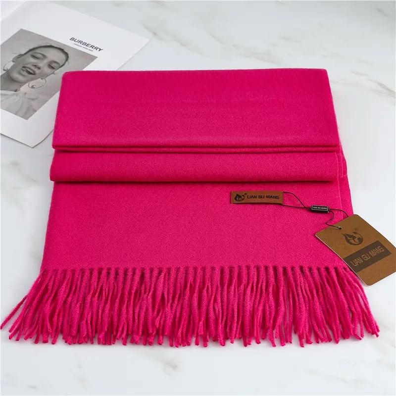 BowLift | Cashmere Scarf with Tassels for Warmth & Elegance