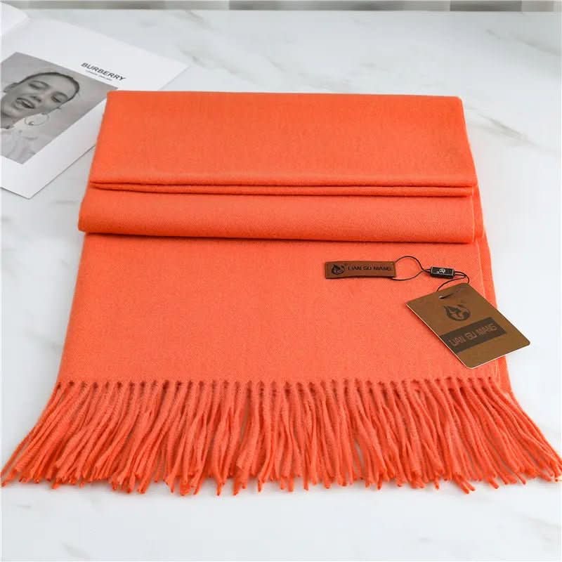 BowLift | Cashmere Scarf with Tassels for Warmth & Elegance