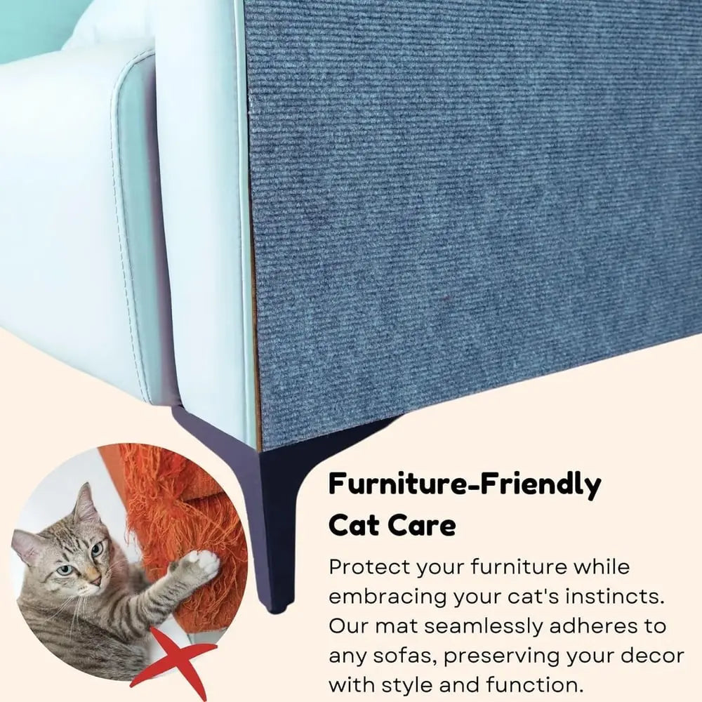 BowLift | Cat scratching mat – PRedects furniture without sticky residues