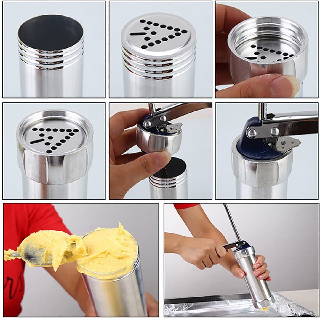 BowLift | Biscuit Press Stainless Steel Cookie Maker
