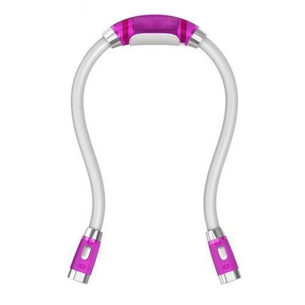BowLift | FlexiGlow Neck Lamp – Portable LED Lighting for Crafting & Reading