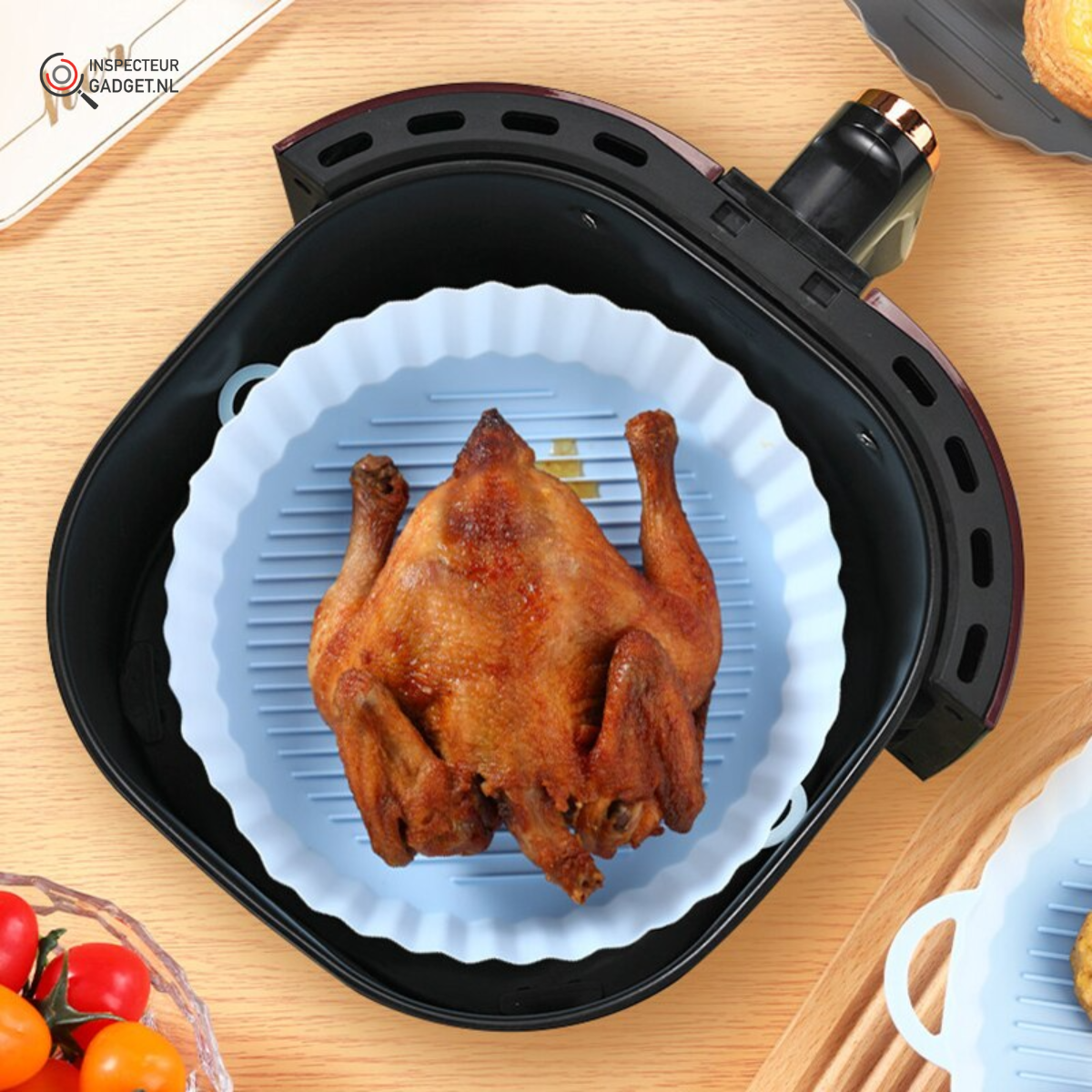 BowLift | Air Basket – Reusable Silicone Airfryer Liner