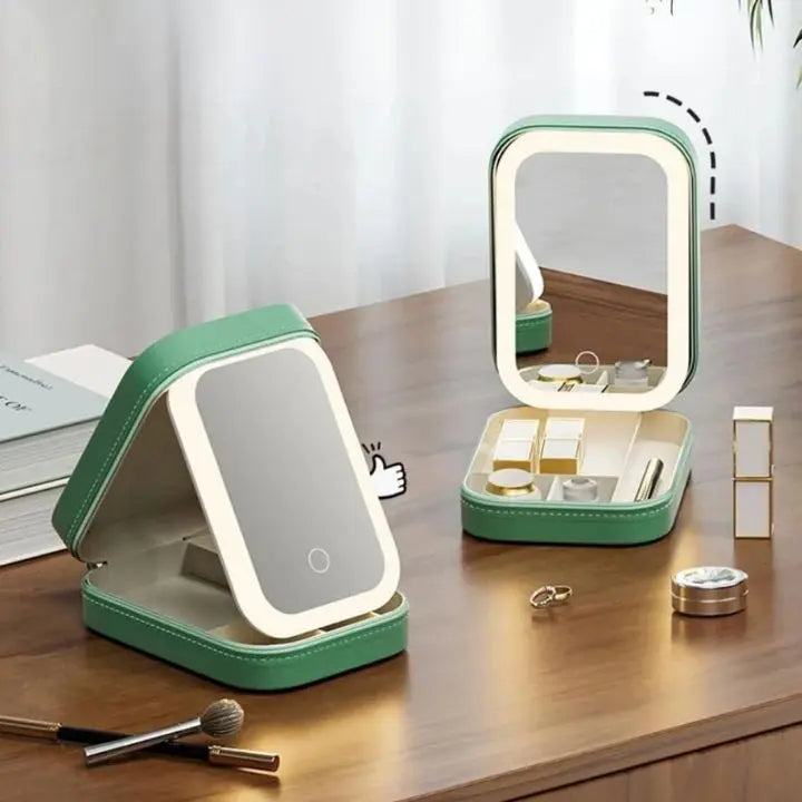 BowLift | Cosmetic case with LED mirror – Makeup & Organize anywhere