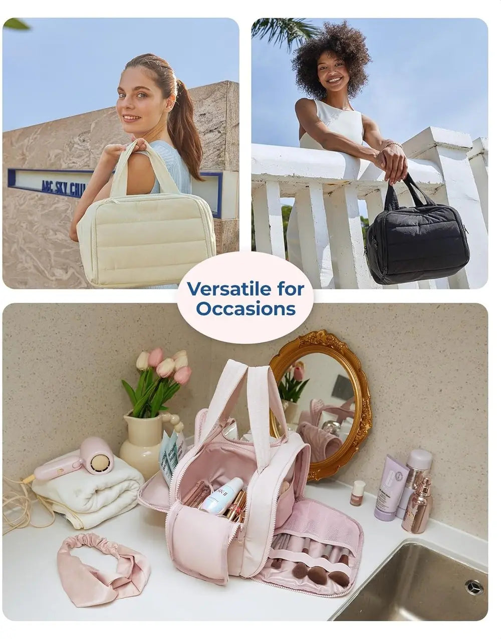 BowLift | Cosmetic bag with large capacity