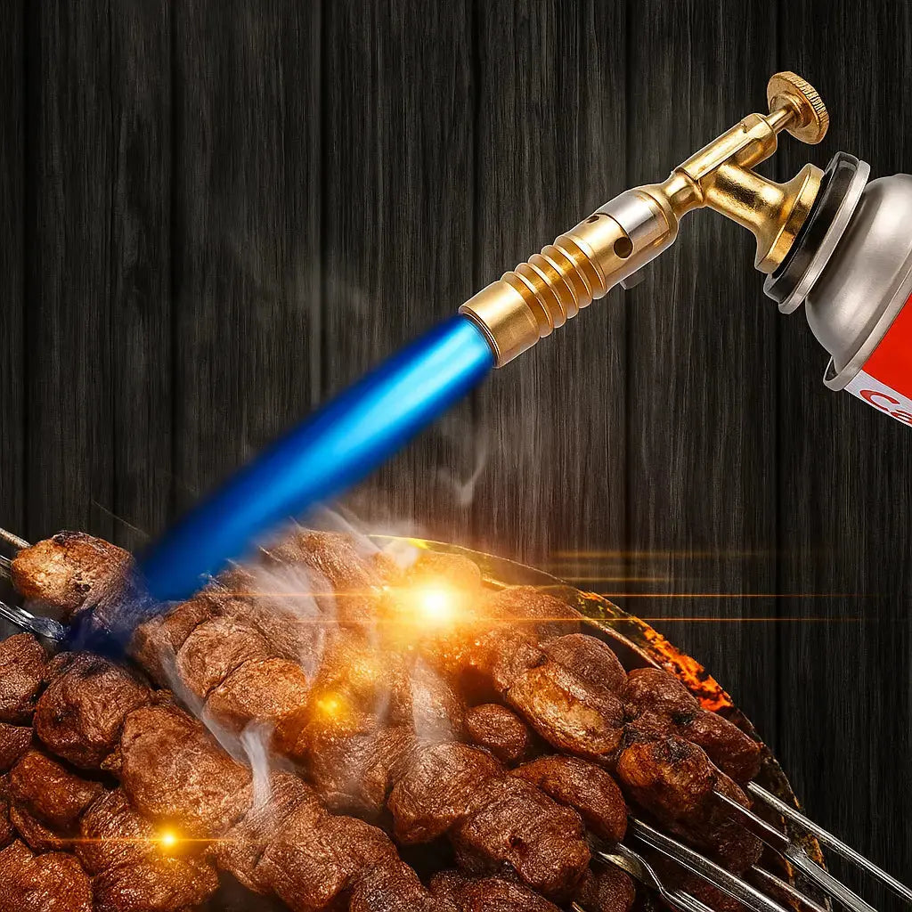 BowLift | Copper Gas Burner Portable – Safe Ignition Thanks to Safety Lock