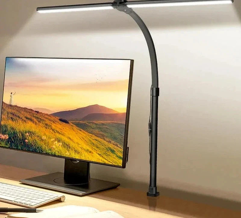 BowLift | DeskLight - Modern Dual-Head LED Desk Lamp, Stylish Office Lighting