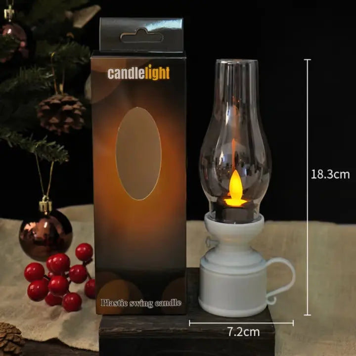 BowLift | LED Vintage Petroleum-Style Swing Candle Lamp