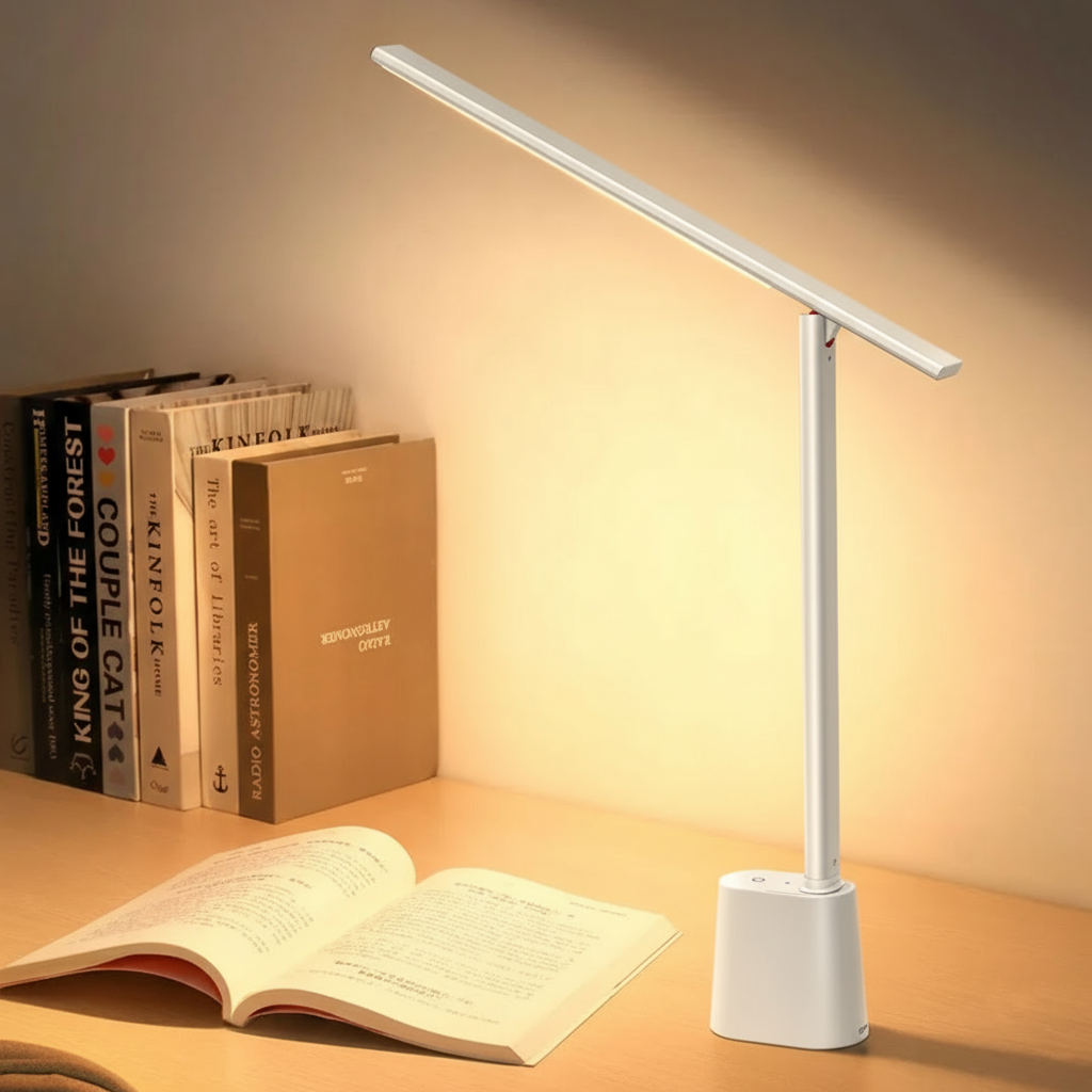 BowLift | Intelligent LED desk lamp with foldable & dimmable design