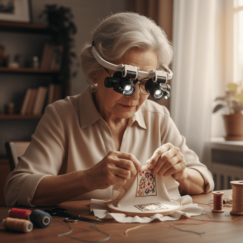 BowLift | Advanced LED magnifying glasses with 3-level magnification